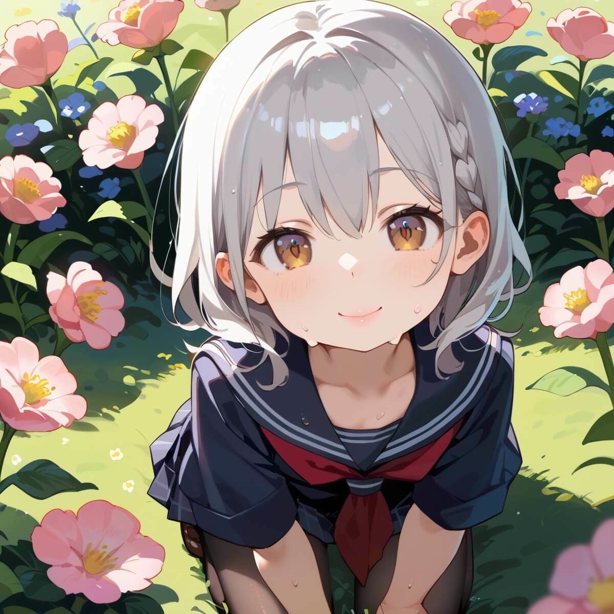 ロリ美少女と幻想花畑3★260枚 サンプル画像 5