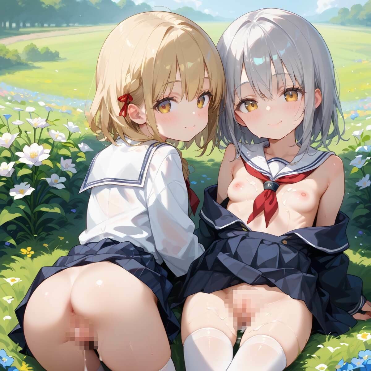 ロリ美少女と幻想花畑3★260枚 サンプル画像 9