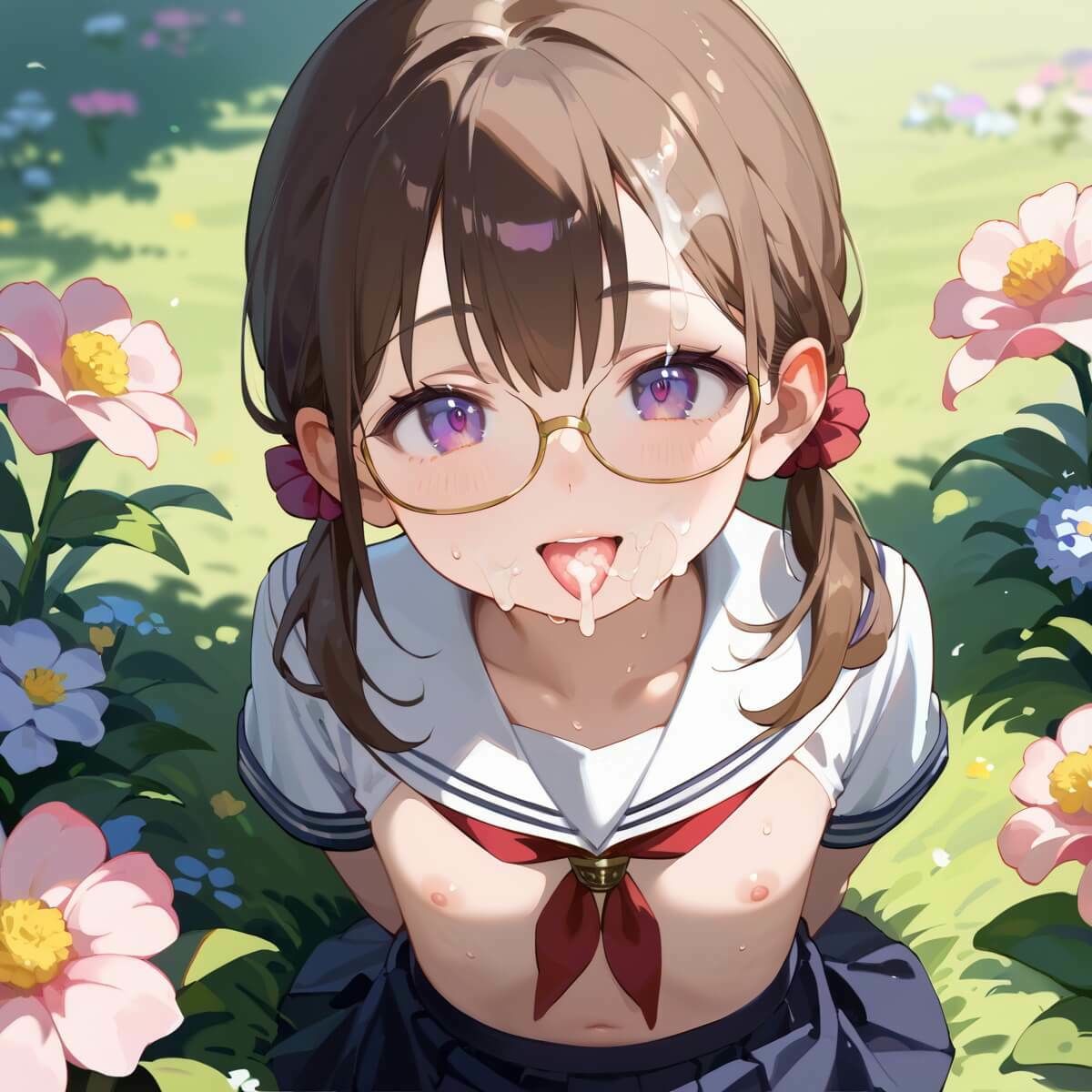 ロリ美少女と幻想花畑3★260枚 サンプル画像 11