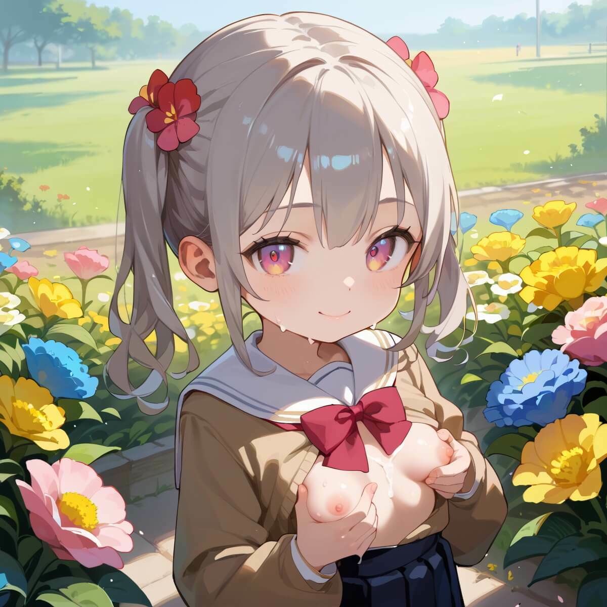 ロリ美少女と幻想花畑5★260枚 サンプル画像 7
