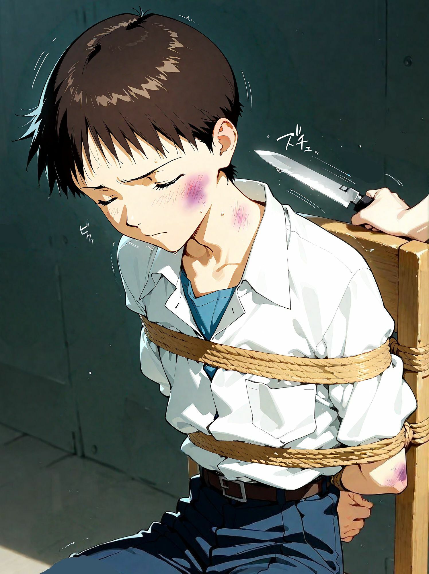 サンプル画像1:滅茶苦茶！葛城ミ〇ト(REIKU) [d_646583]