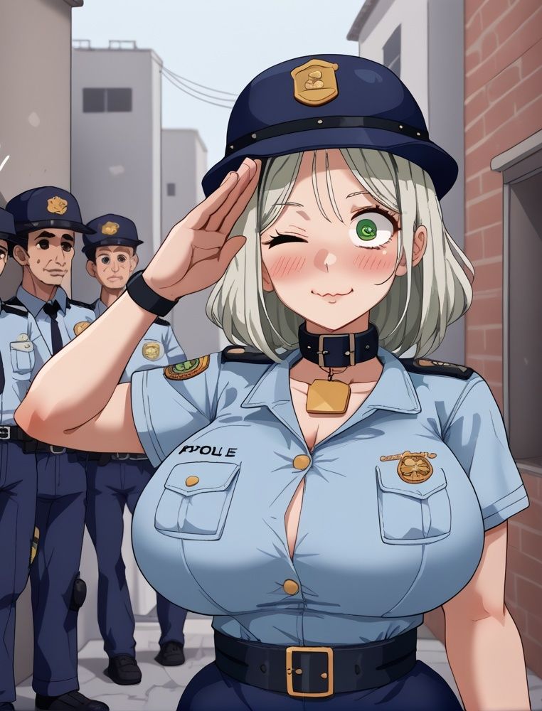 クソ生意気な新人婦警さんエチエチ教育的指導 画像1