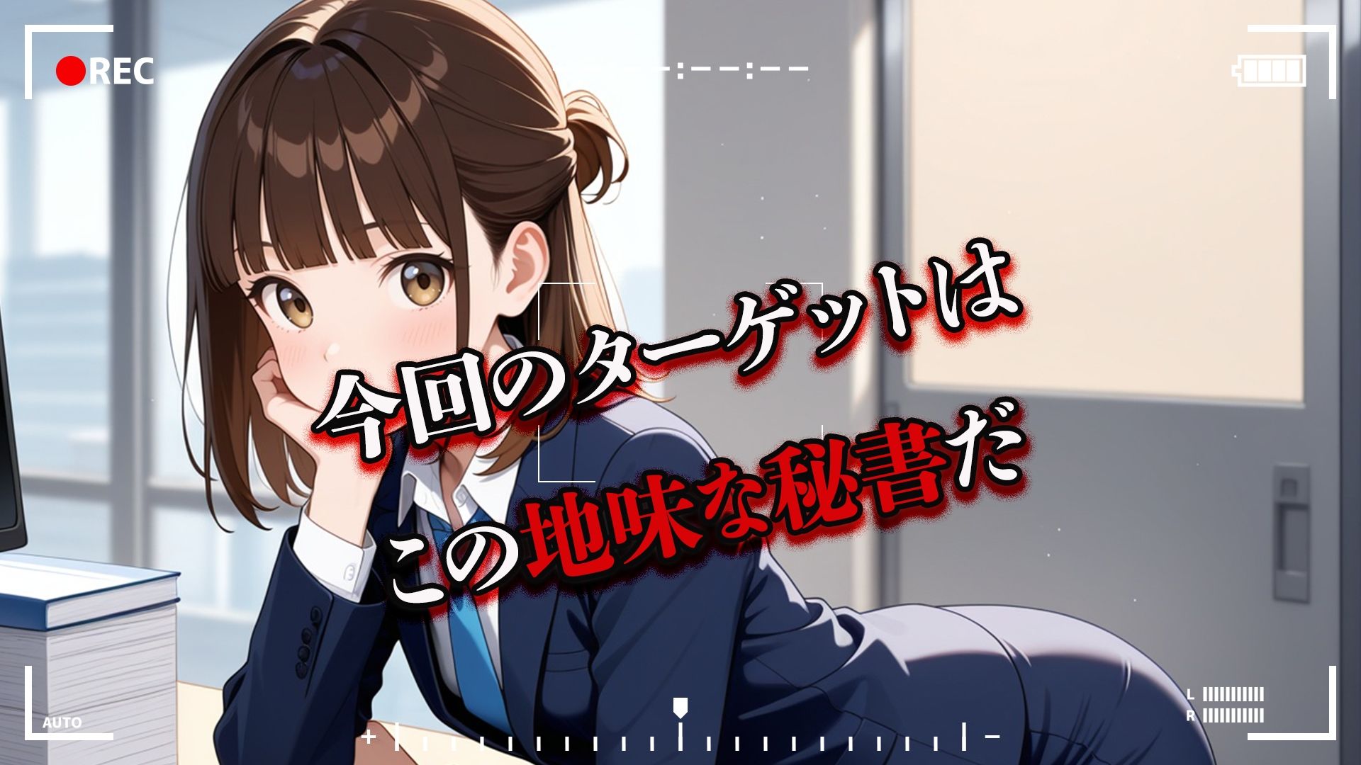 押しに弱い地味な秘書を中出し地獄にする話 画像1