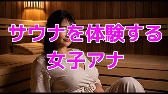 サウナを体験する女子アナ 画像1