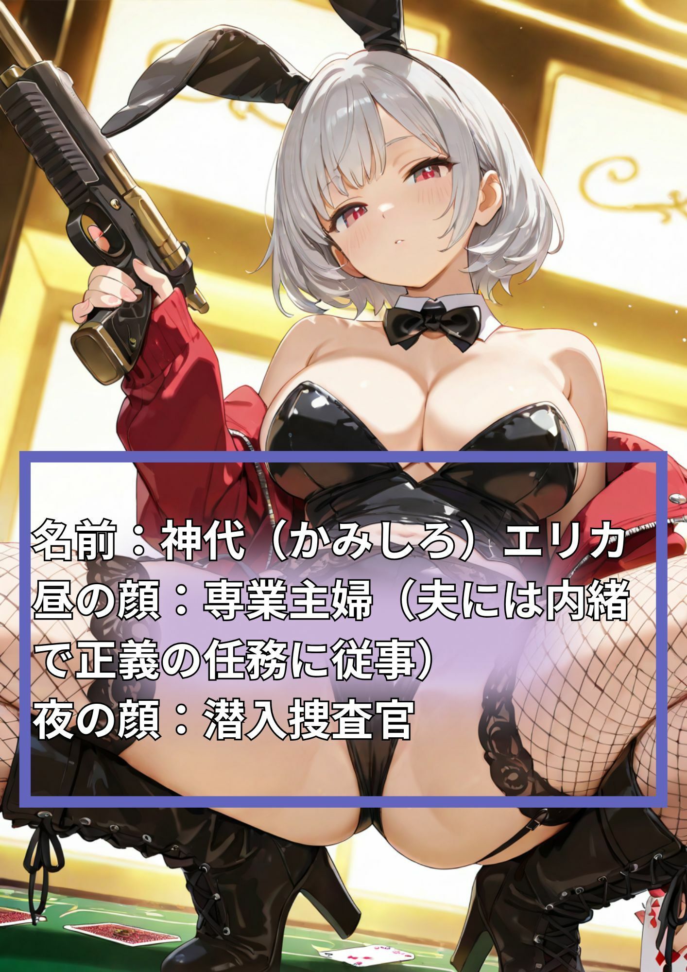 潜入捜査官 「エリカ」 カジノの奥で待つ恥辱 画像2