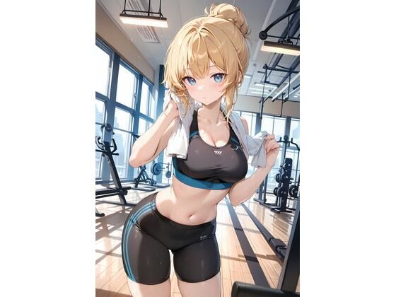 d_646797｜【高解像度 TYPE-F 16:11】トレーニングウエア×セックス 42枚＋立ち絵 27枚【PsychoCandyのエッチな画廊 for FANZA】