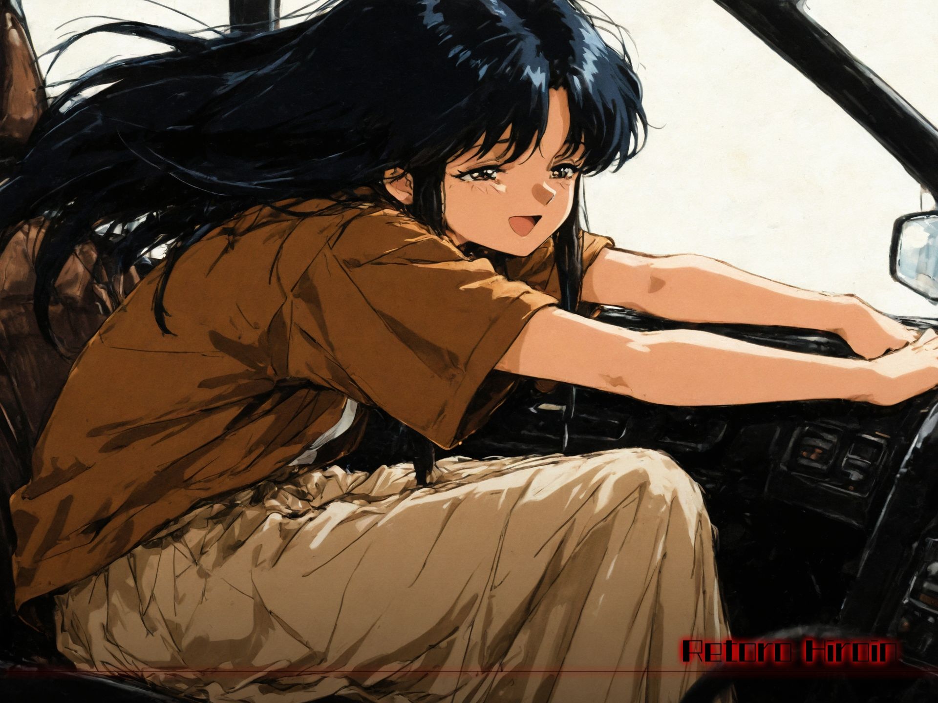 サンプル画像1:レトロヒロイン’s -スーパ●リアル麻雀- 藤● 綾(あーすりん) [d_646916]