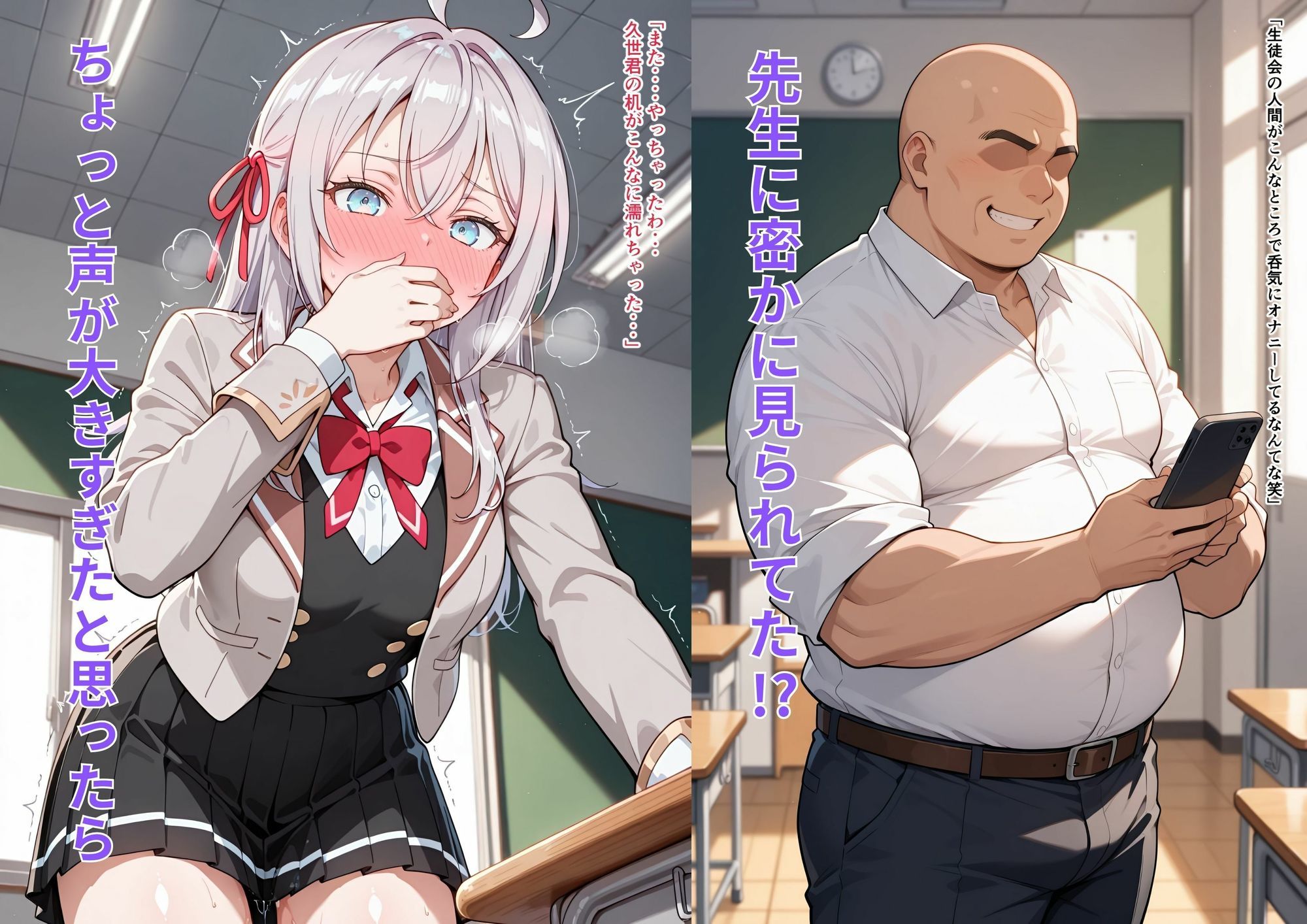 サンプル画像2:お堅い彼女の本性  角オナ好きの変態を調教しまくり(はやふ) [d_647034]