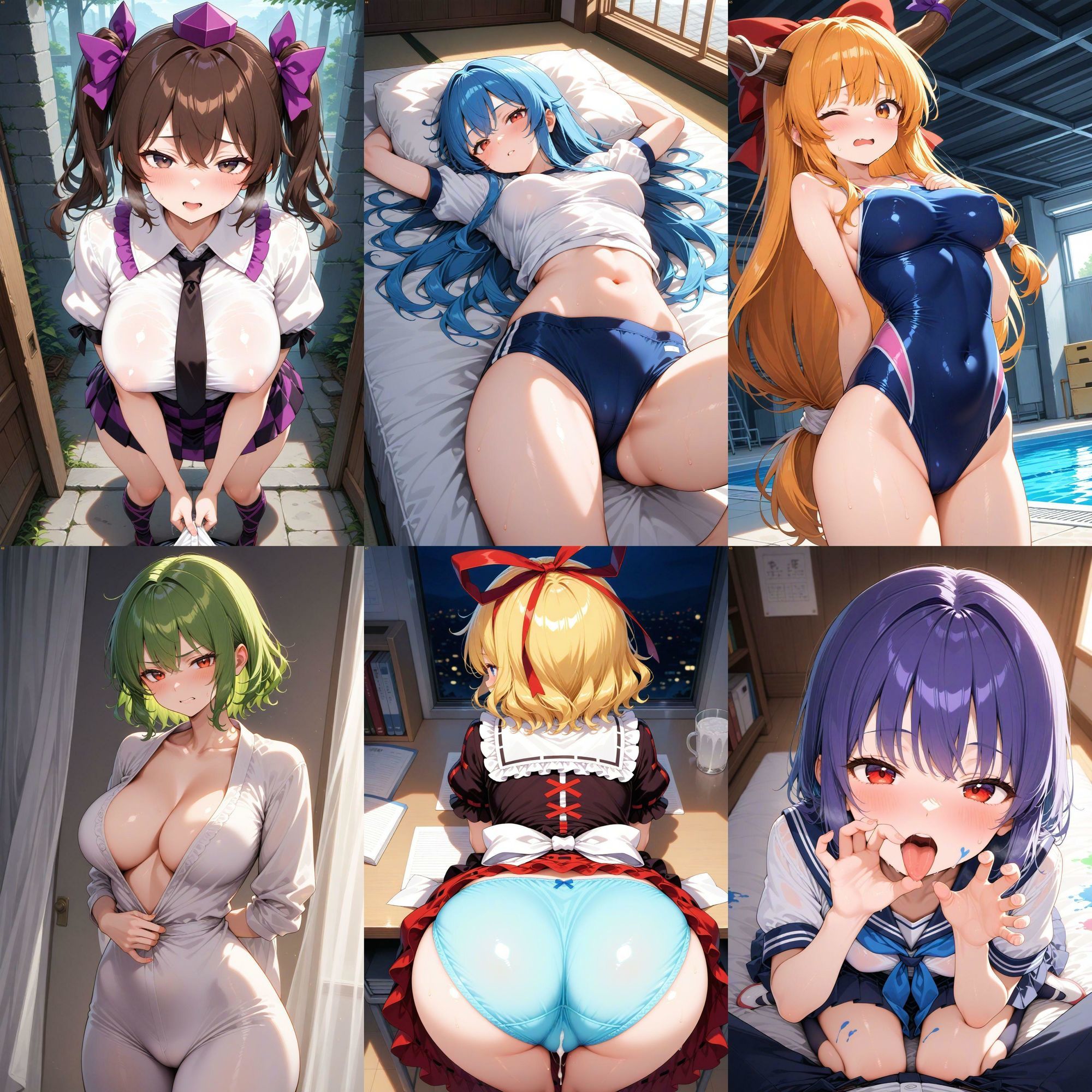ノーモザイク！東方花映塚キャラの誘惑 画像7