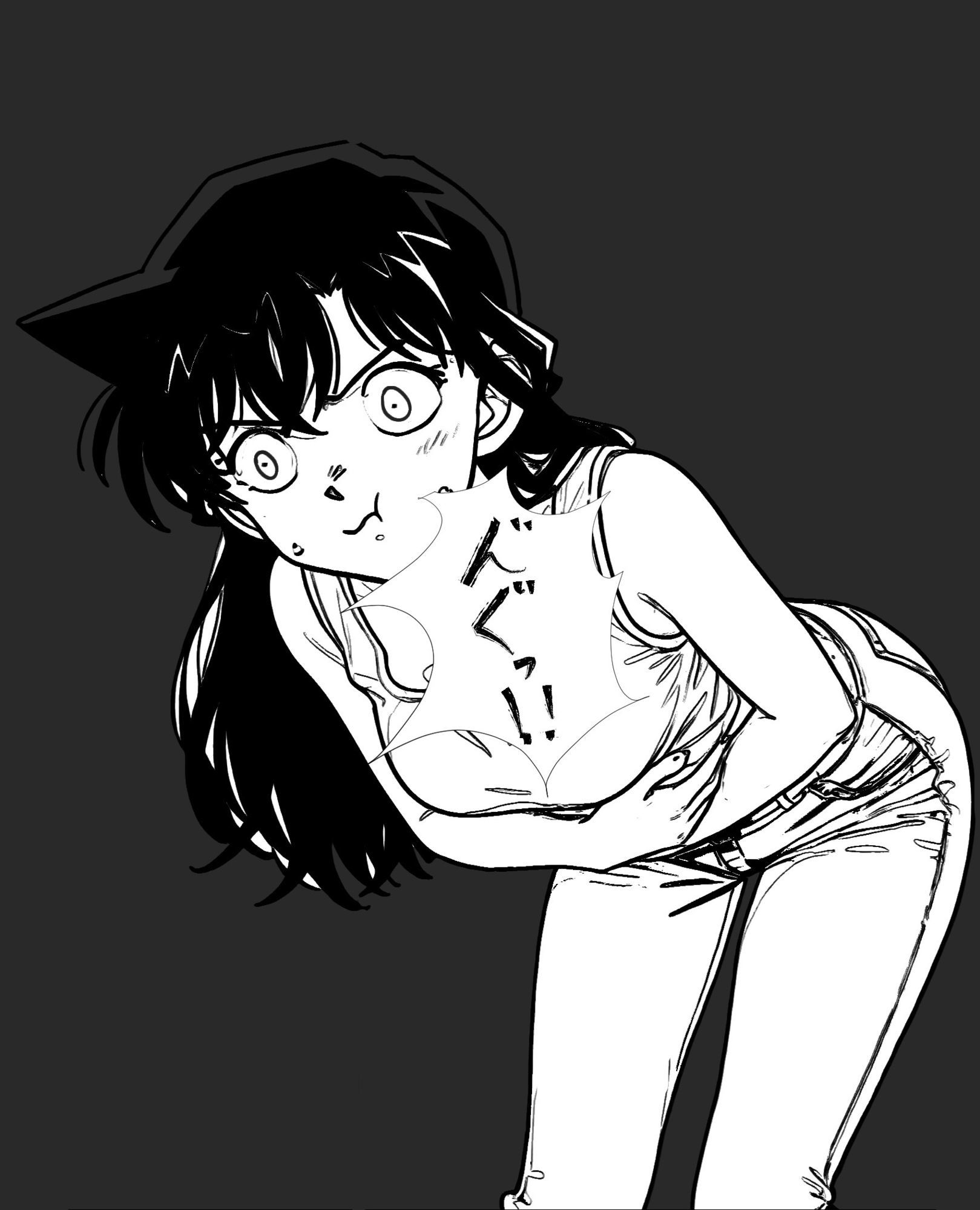 サンプル画像4:空手少女と妖怪娘、意地のヒロイン対決ッ(尊厳崩壊キック) [d_647105]