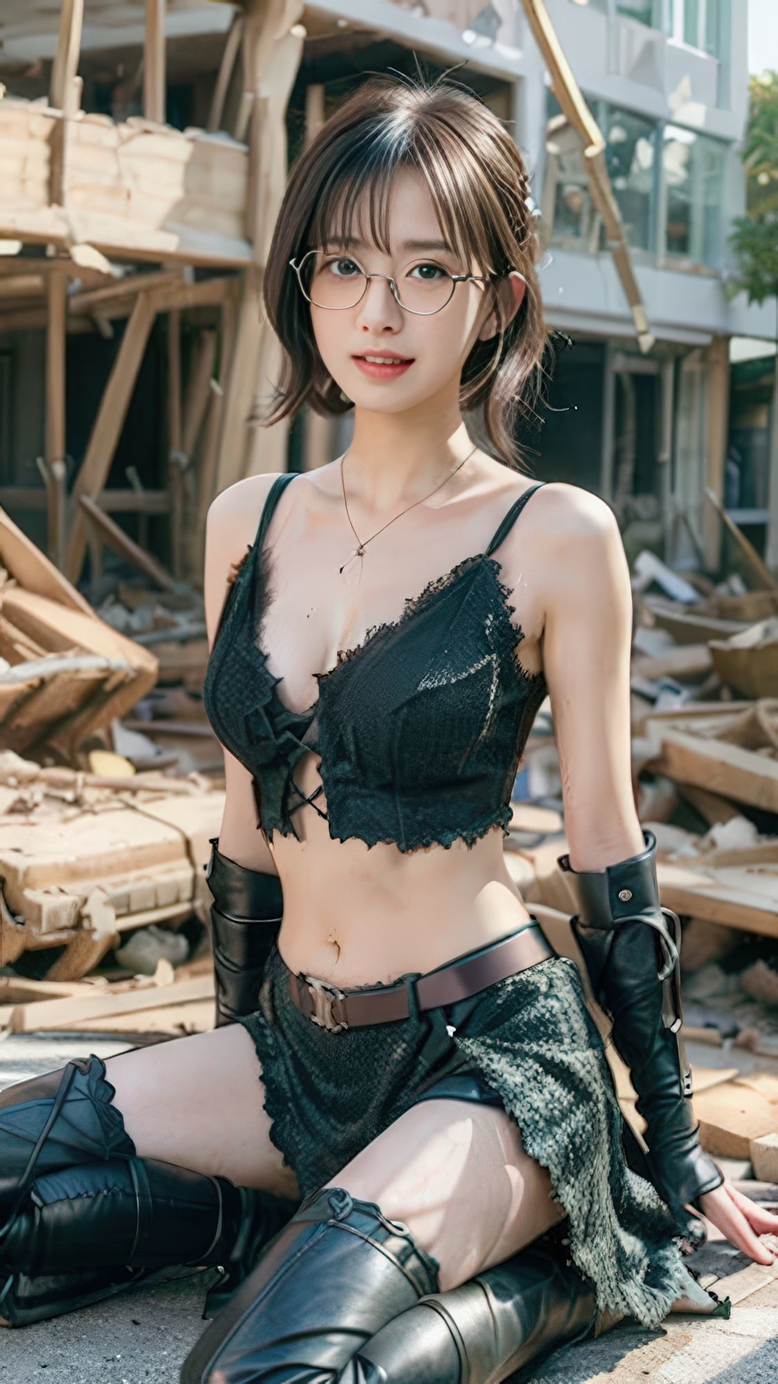 近未来レジスタンスのランジェリーグラビア 画像2