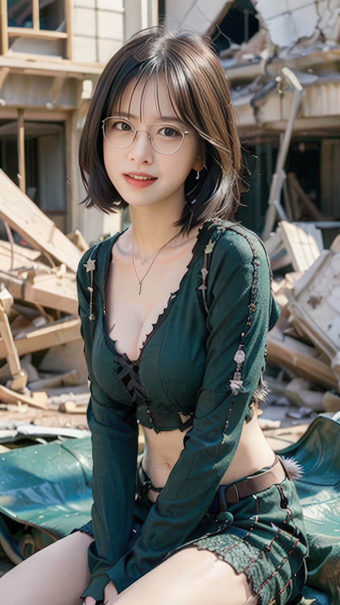 近未来レジスタンスのランジェリーグラビア 画像3