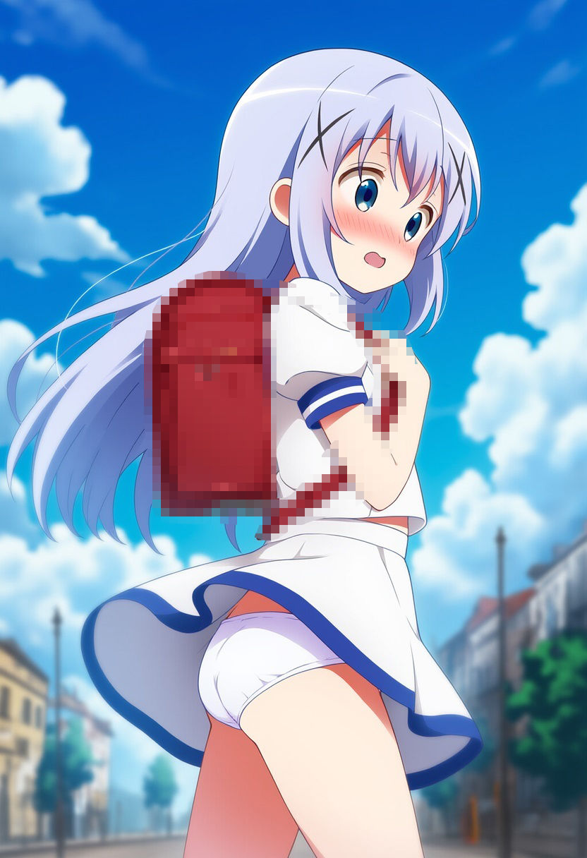 サンプル画像3:風のいたずらセット(Love and peace) [d_647164]