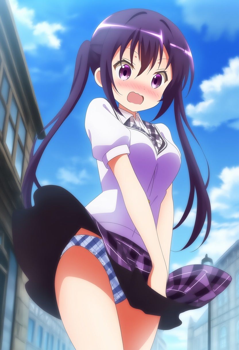 サンプル画像4:風のいたずらセット(Love and peace) [d_647164]