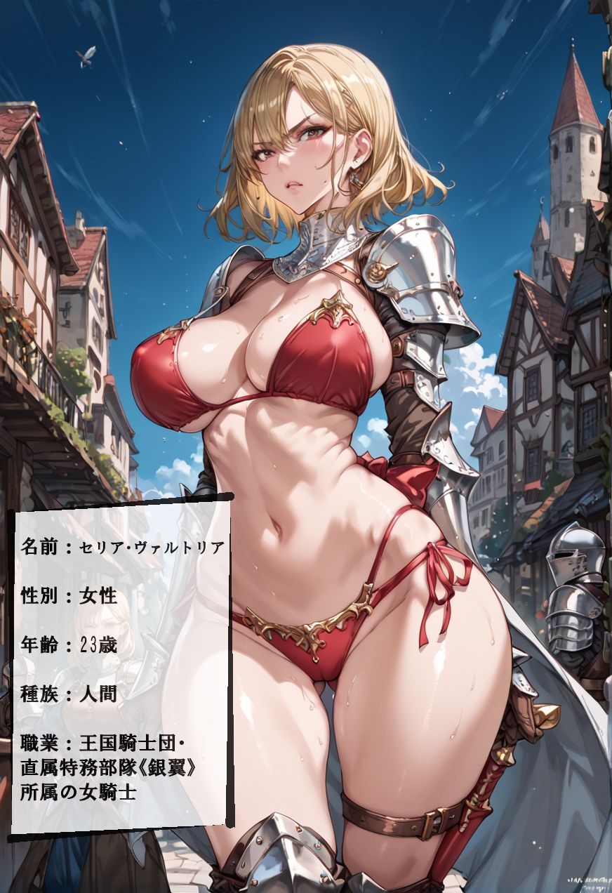 サンプル画像4:亡国の女たち 女騎士編(AI FACTORY) [d_647192]