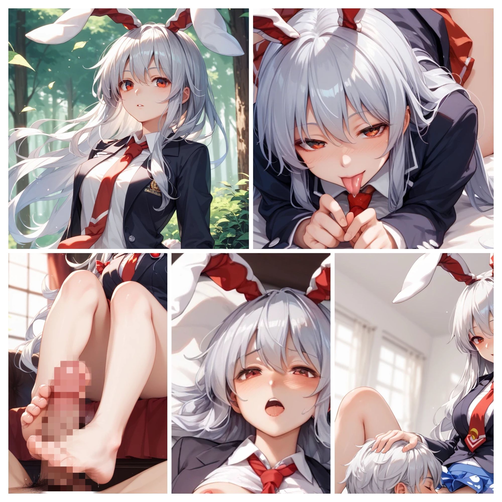 サンプル画像1:幻想郷淫華絵巻 -霊夢・咲夜・鈴仙・アリス-(新名) [d_647218]