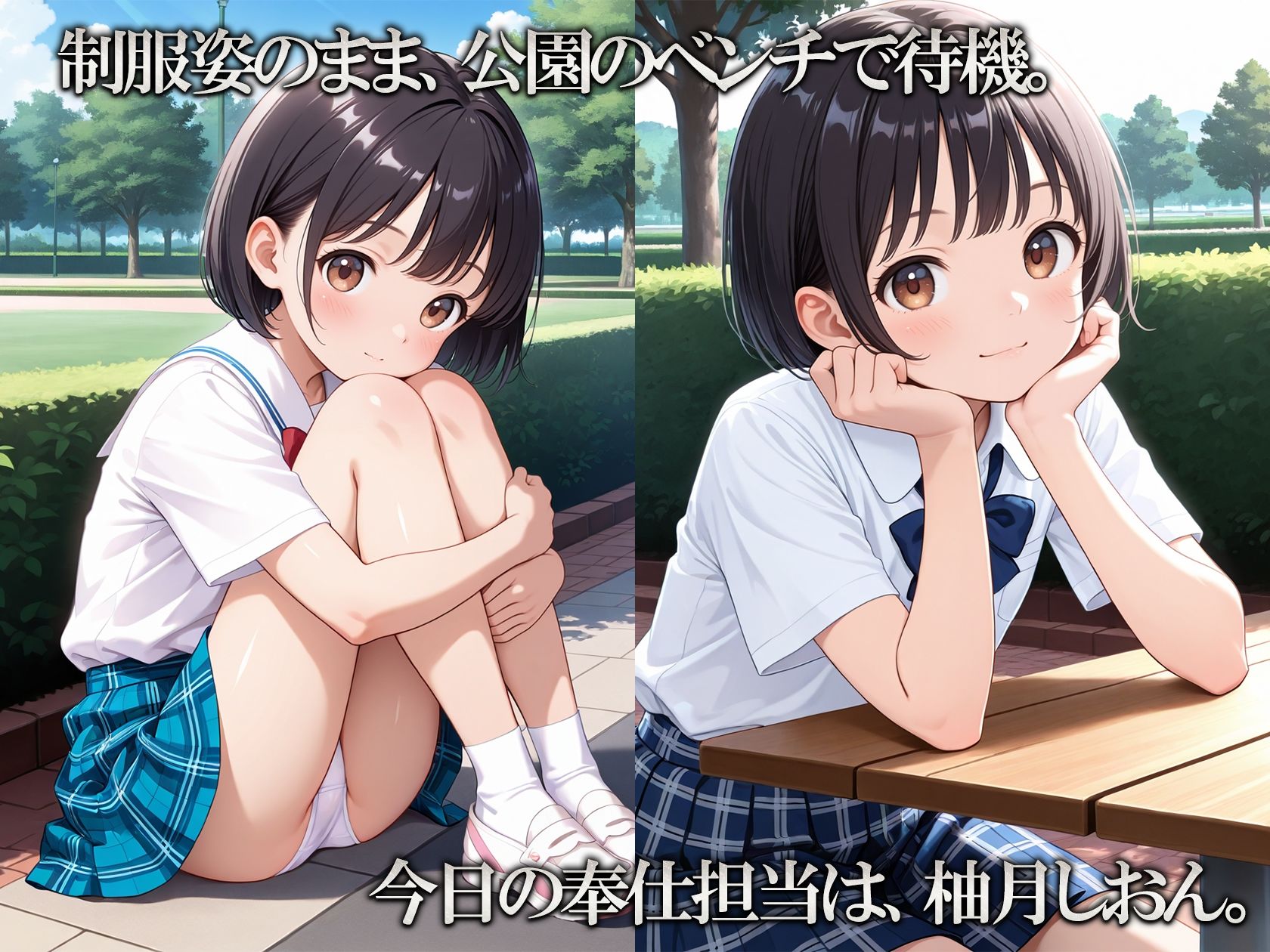 地域奉仕協定第19条〜性処理は女子校生が行います〜 サンプル画像 3