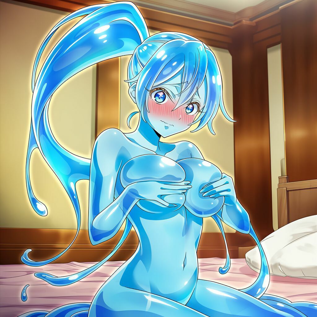 サンプル画像1:スライム娘を専属メイドにしてみた_ご奉仕編(hwd) [d_647262]