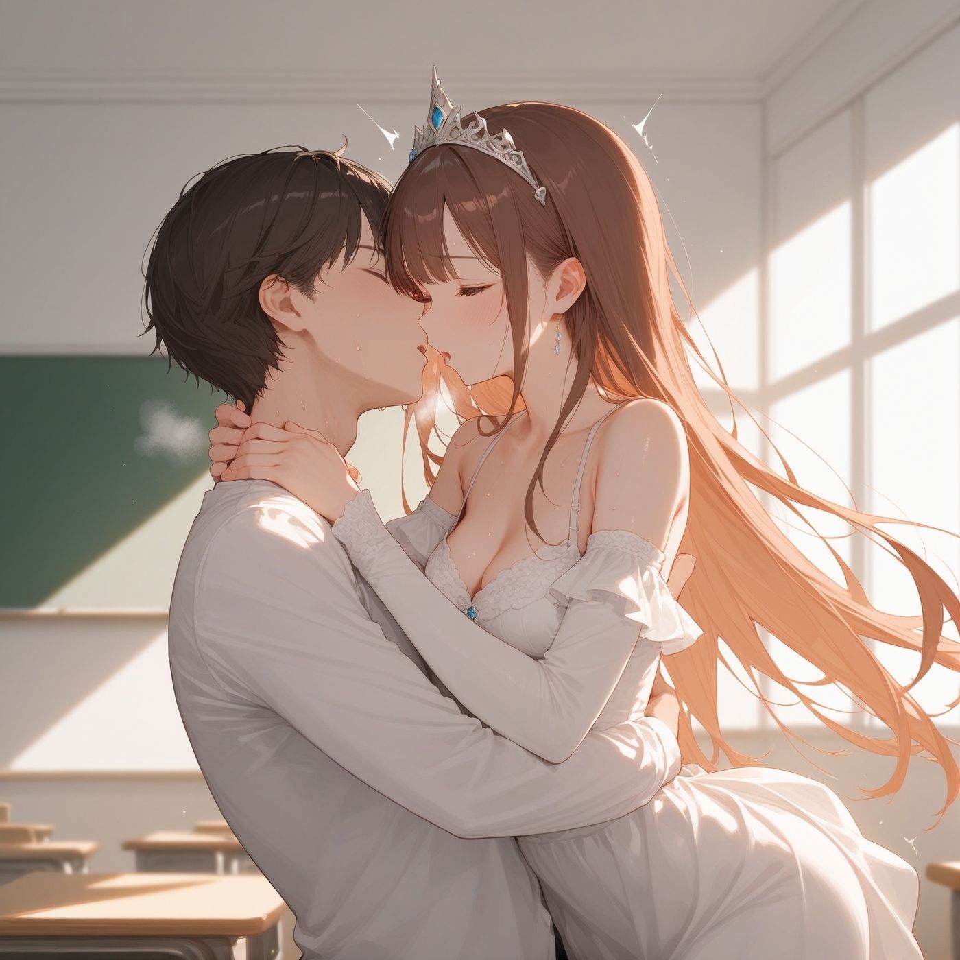 サンプル画像4:学園性活！ハメを外しまくる文化祭【お姫様編7の厳選CG236枚収録】(アオとハル) [d_647283]