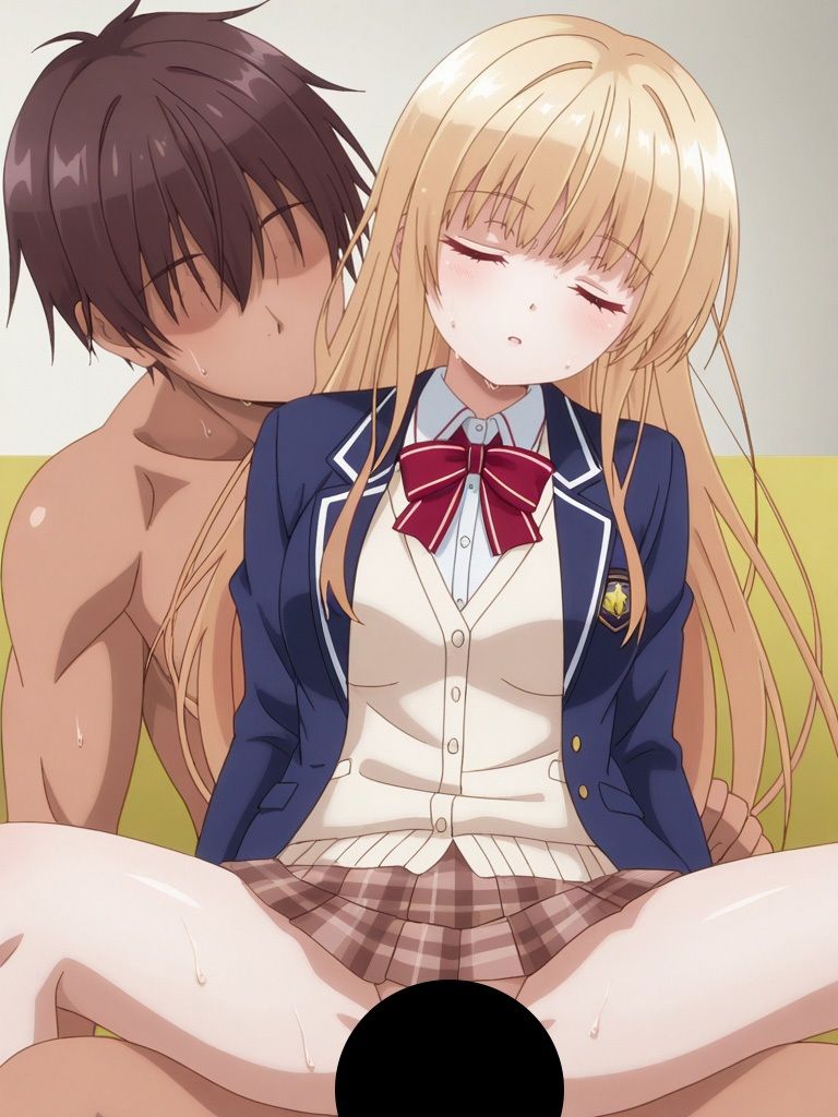 サンプル画像4:『お隣の天●様にいつの間にか駄目人間にされていた件』ヒロイン脱がしてみた ムキムキ色黒モブがヤリたい放題 スマホでも見やすい縦型 シチュエーション＆クオリティ厳選済み150枚！(しっぷどっく) [d_647335]