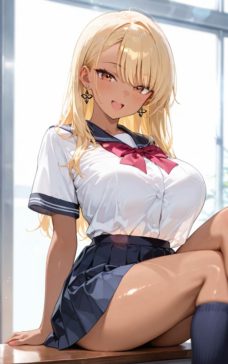 サンプル画像1:一軍ギャルが誘惑してくるから生ハメ中出ししまくった！(もちもちロールケーキ) [d_647481]