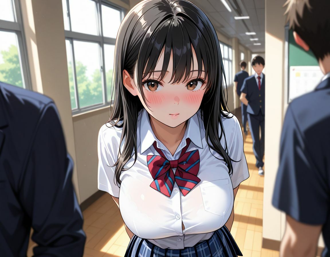 サンプル画像1:女子校生水泳部  スク水で生ハメ(ちょこみん) [d_647484]