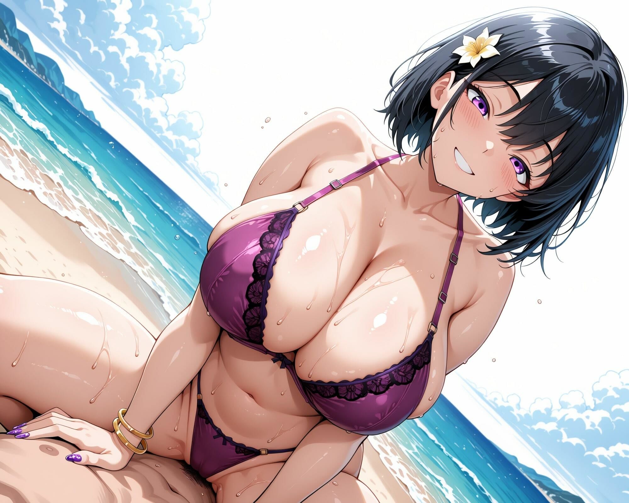ようこそ！ヤリマンビーチへ！中出し放題の楽園で水着ギャルとハメまくり Vol.2 画像7