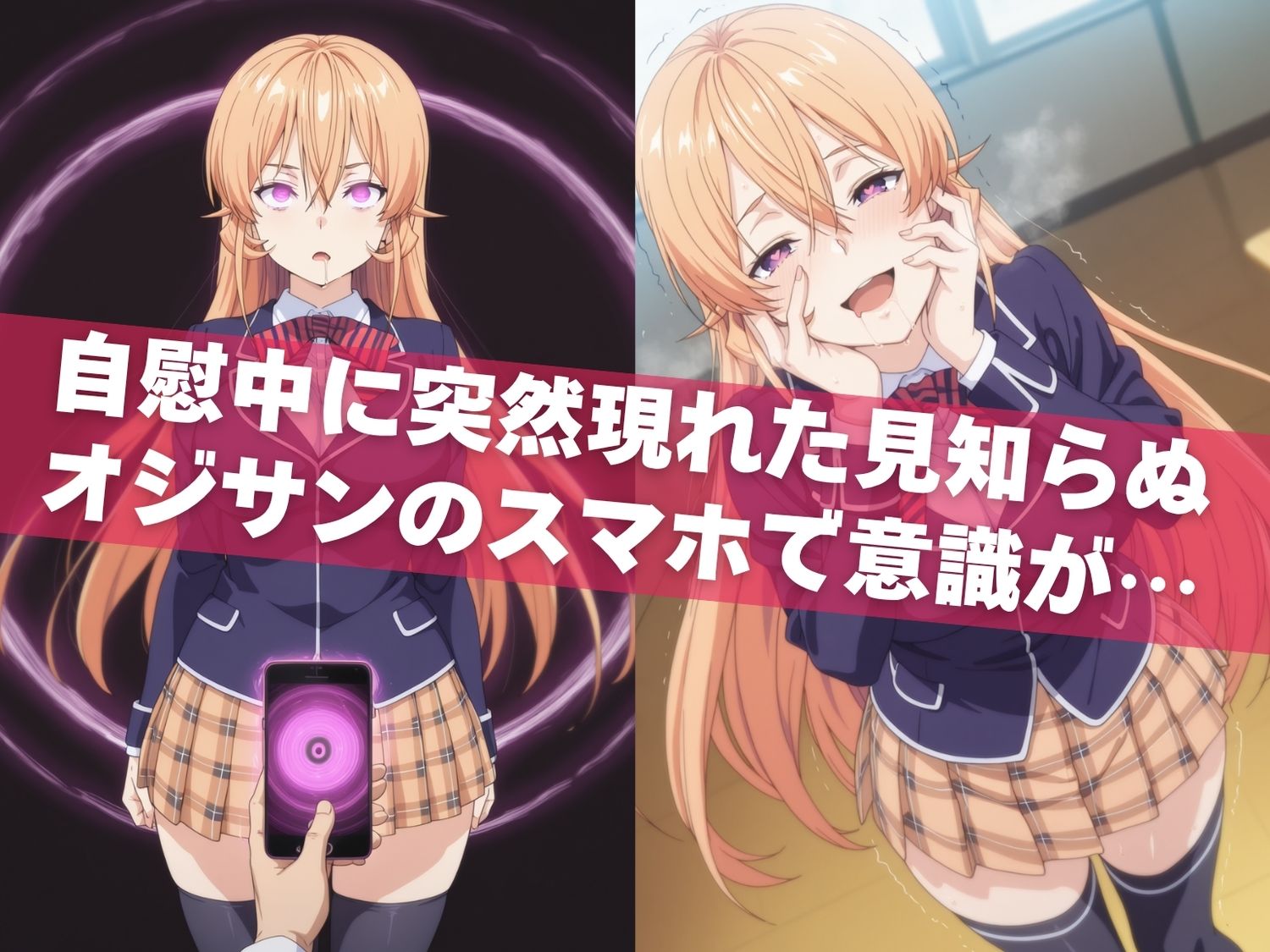 オナニー覗かれ、寝取られて 食●のソーマ 〜 学校編 〜 おじさんに暴かれた秘密 画像4