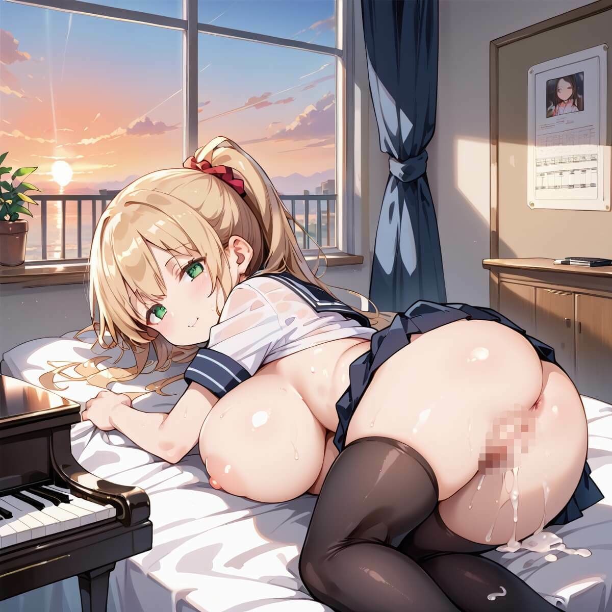 夕焼けに染まる君が眩しくて4【230枚】 画像8