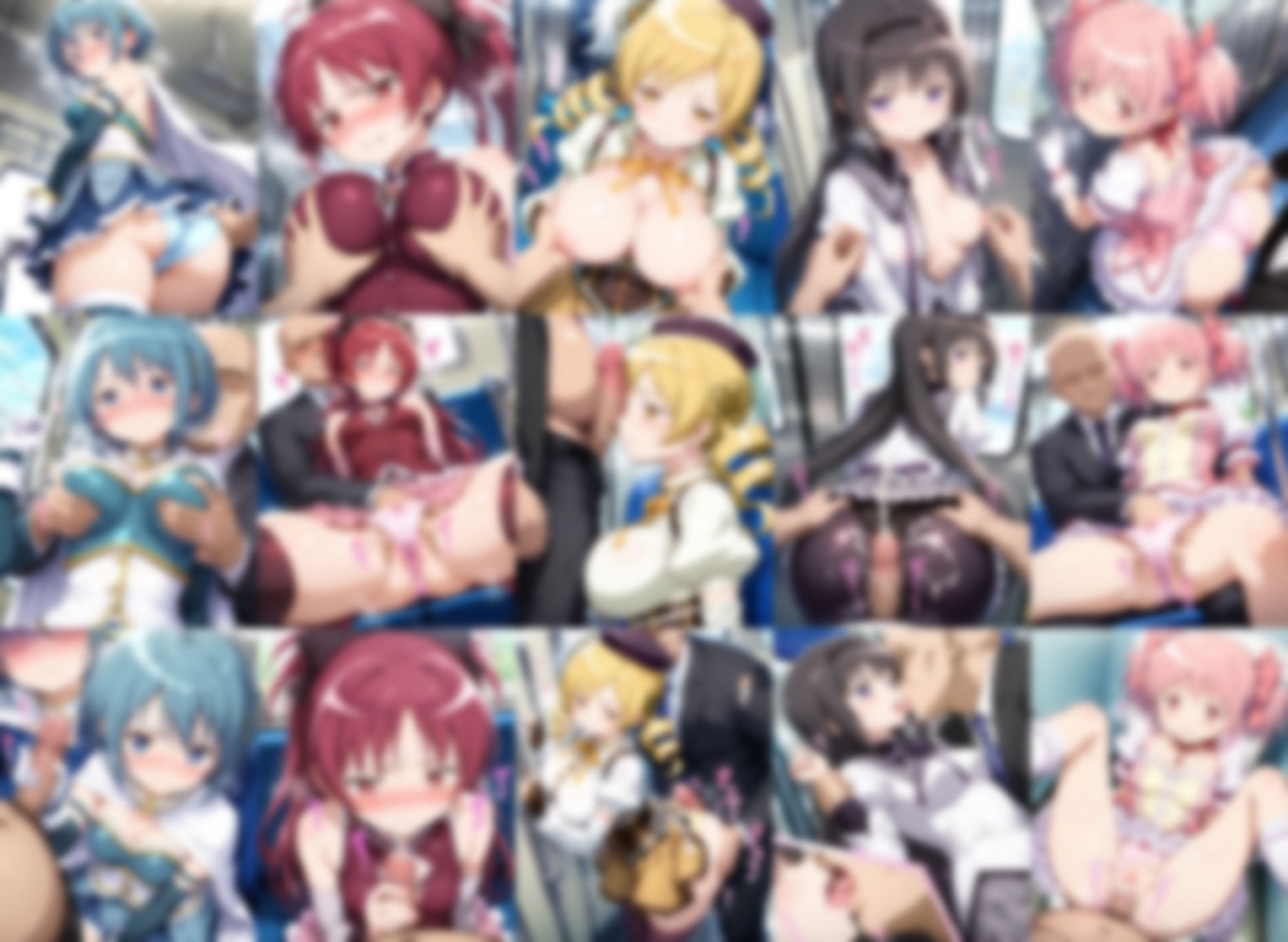 魔法少女5名の痴●被害 画像10