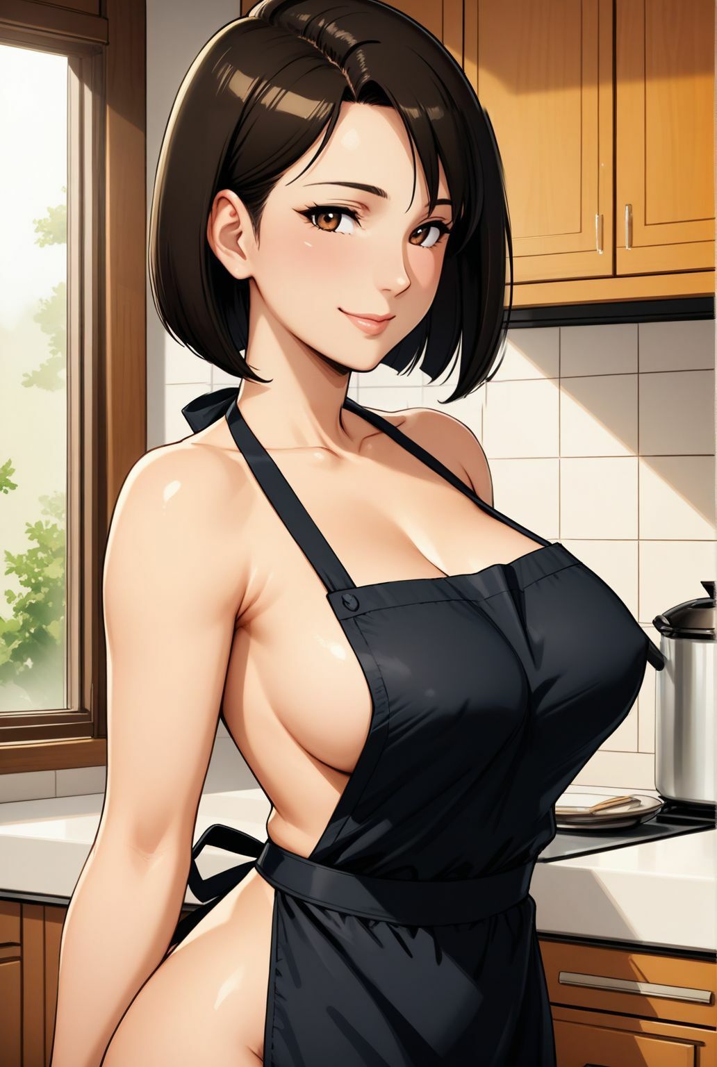 義母の誘惑〜素肌にエプロン、秘密の時間〜 画像1