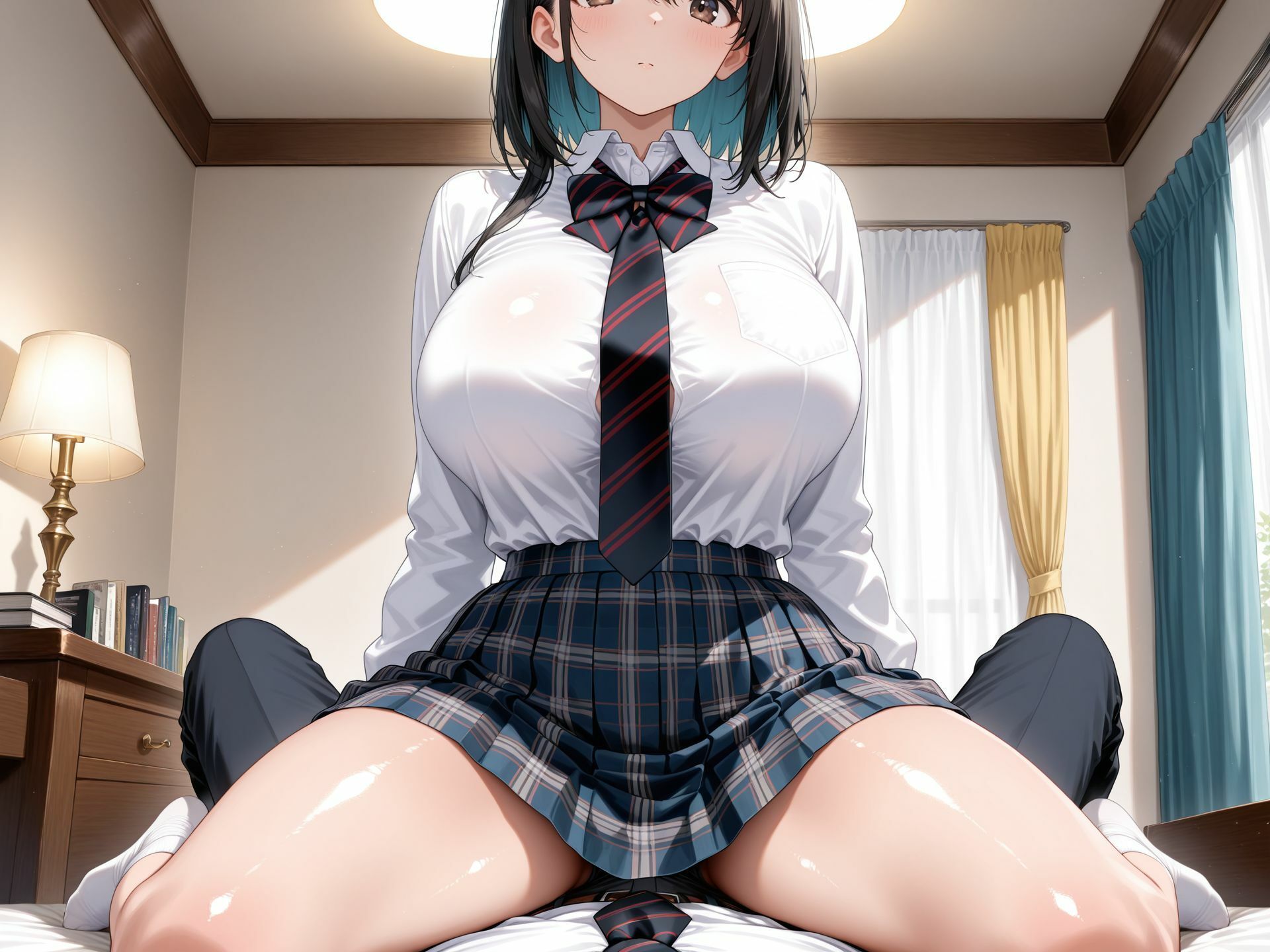 サンプル画像3:【主観】【フルHD以上】偏差値35 性教育の復習をしない女子校生はゴム無しsexをして妊娠する話(ちく姉) [d_647707]