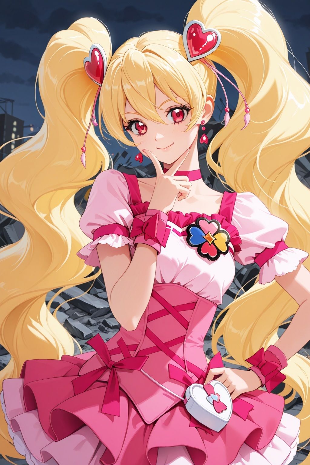 サンプル画像3:変身ヒロイン×辱 フレッシュプ●キュア！  キュ●ピーチ敗北初セックス(ライトフィニッシュ) [d_647722]