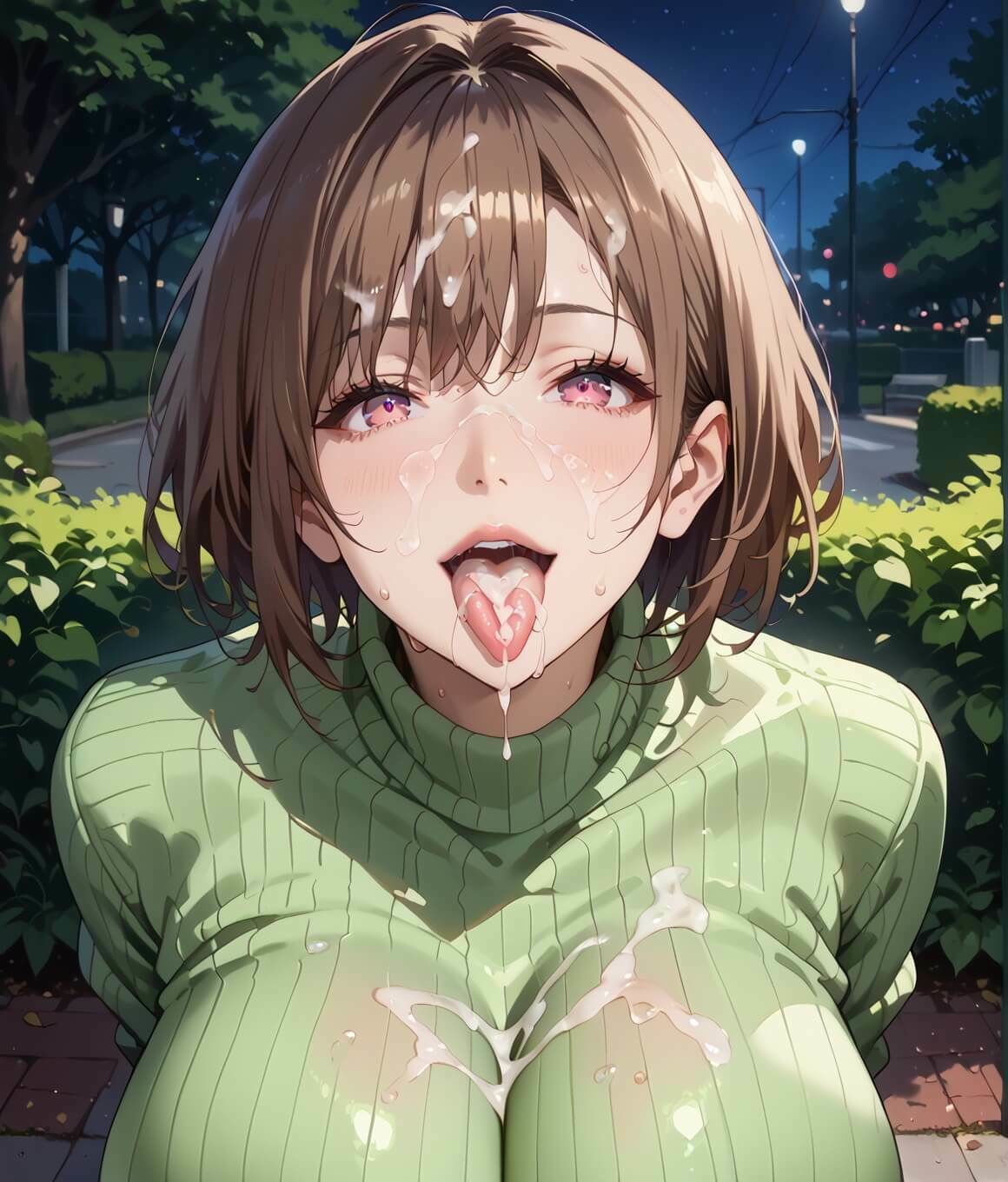 サンプル画像5:童貞の俺では我慢できない5！びんびん210枚！童貞を殺すセーターが可愛すぎる件(びんびんドットコム) [d_647762]