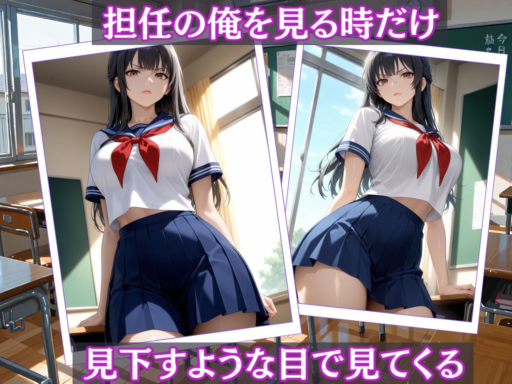 教師の逆襲〜わからせ調教 ハーフアップ編 画像2