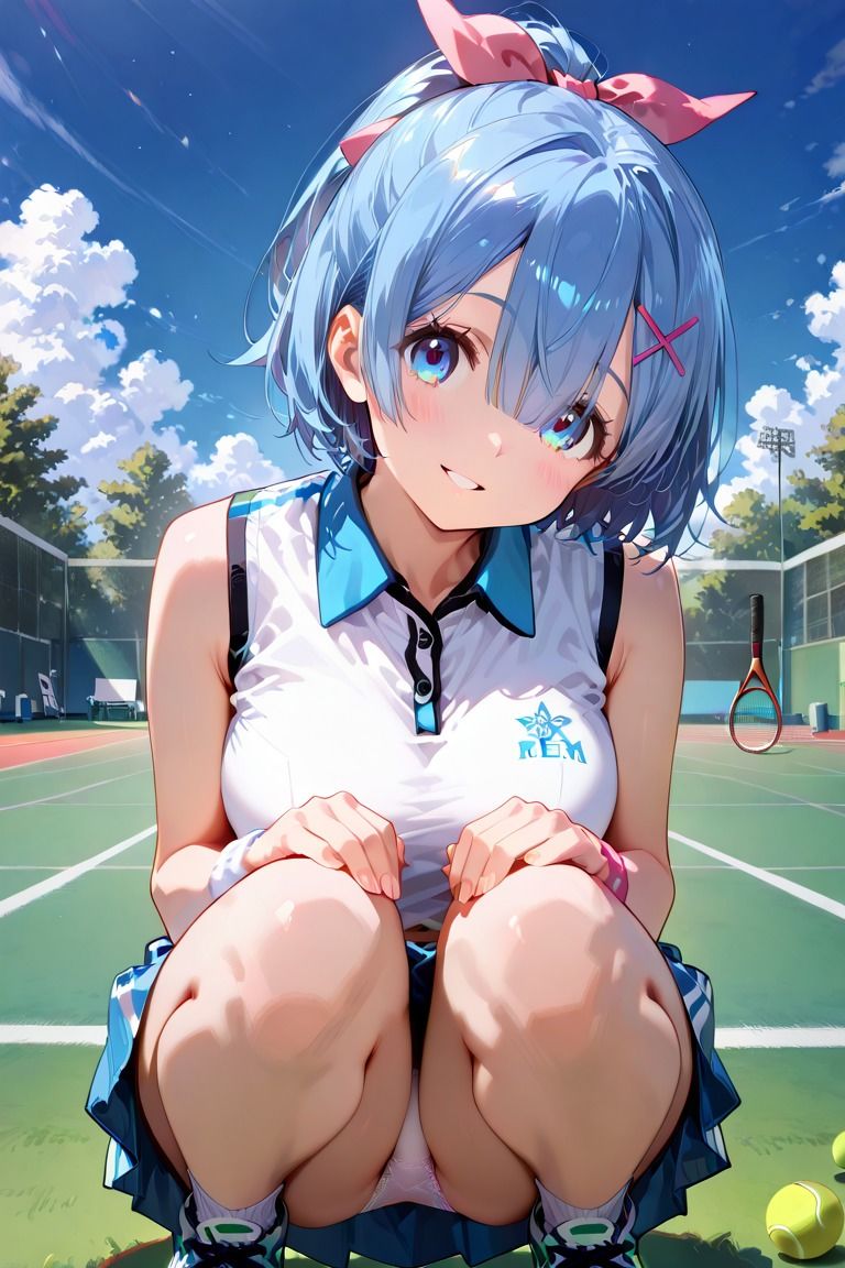 サンプル画像3:れ〇りんのびしょ濡れテニス部(こうかふぇ) [d_647788]