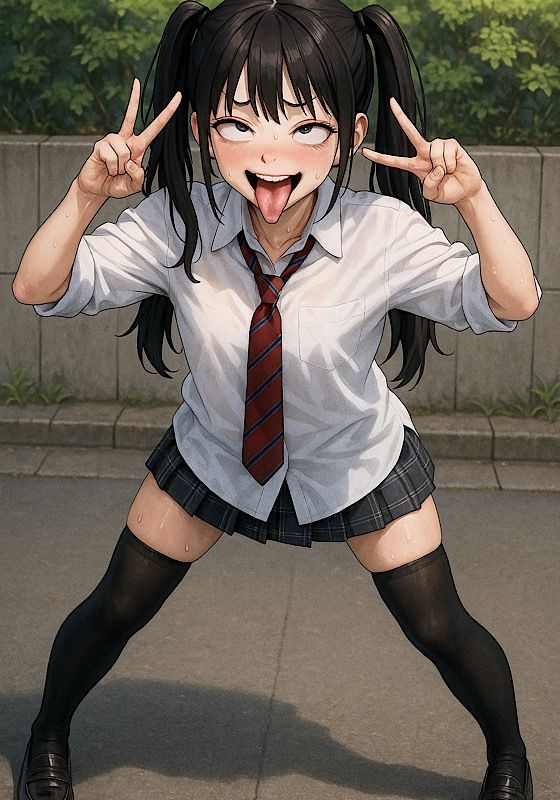 サンプル画像1:アヘ顔ダブルピース詰め合わせ242枚(あいごー) [d_647925]