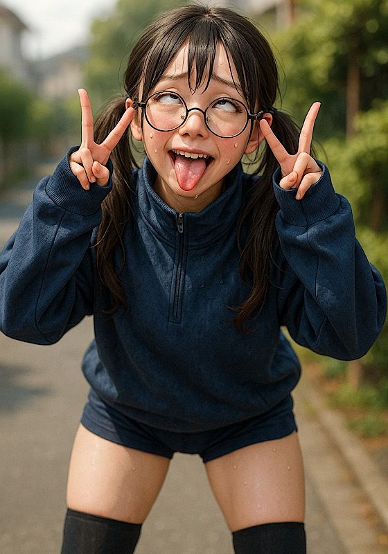 サンプル画像2:アヘ顔ダブルピース詰め合わせ242枚(あいごー) [d_647925]