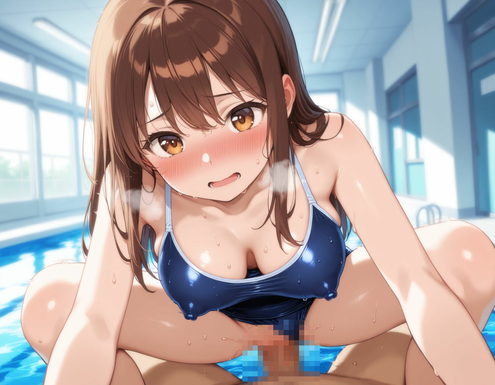 淫乱学園  スク水編 画像1