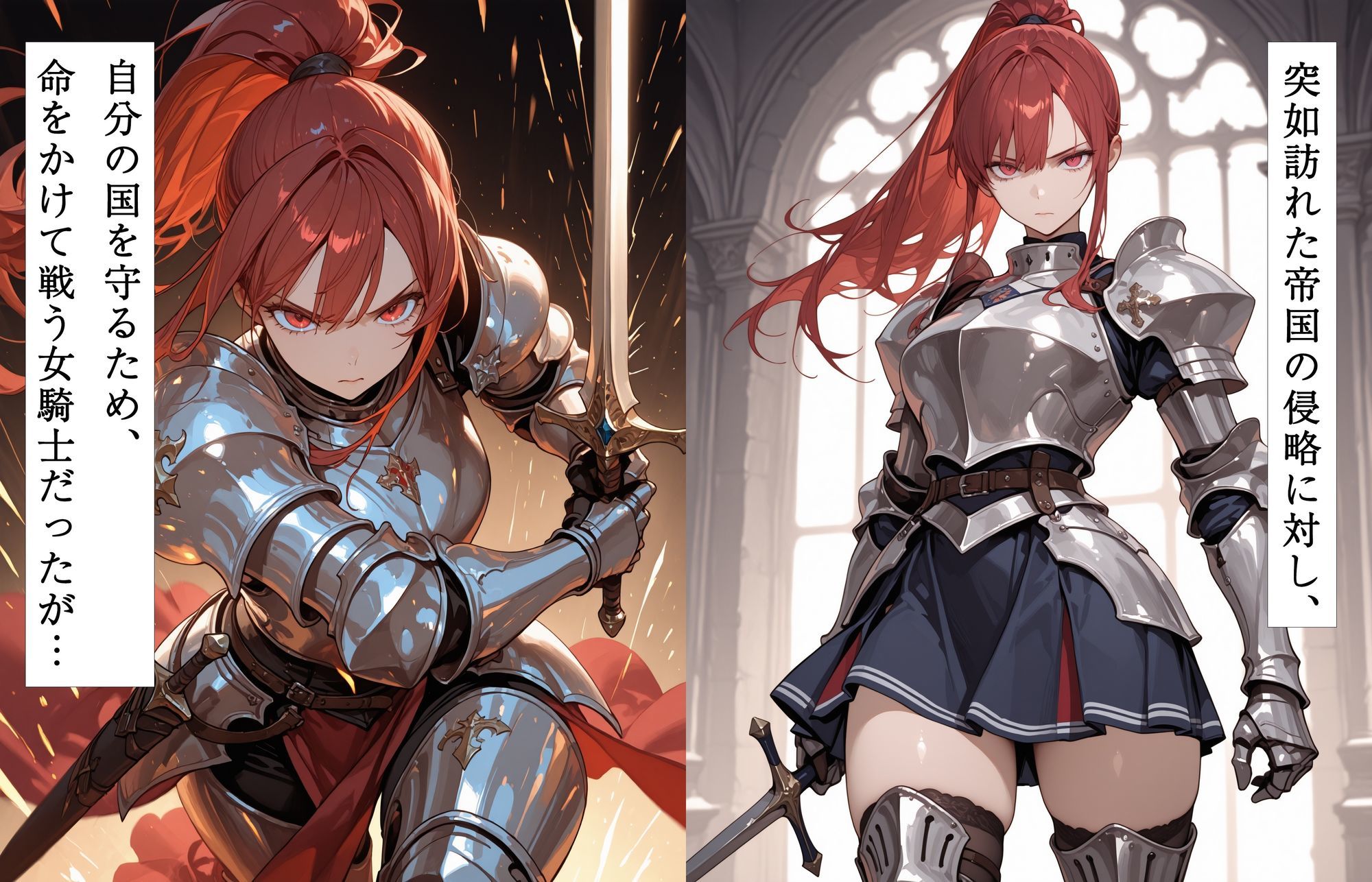 サンプル画像1:帝国の慰みもの〜女騎士編〜(アヘ顔工房_えびす屋) [d_647954]