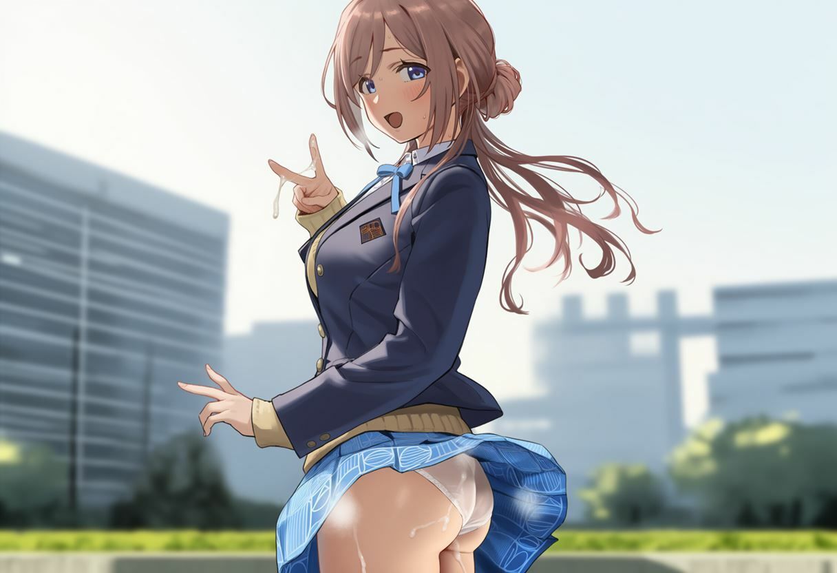 姫崎莉波 大量ぱんつ【アニメ風】 画像5