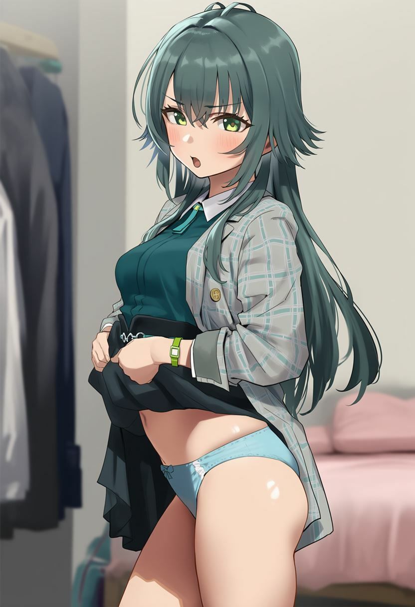月村手毬 大量ぱんつ【アニメ風】 画像3