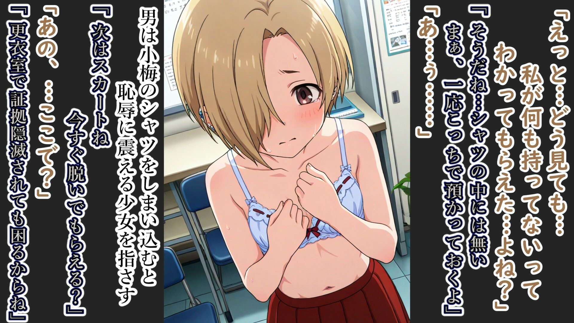 サンプル画像1:白坂小梅の恥辱的取り調べ(張りぼて) [d_648091]