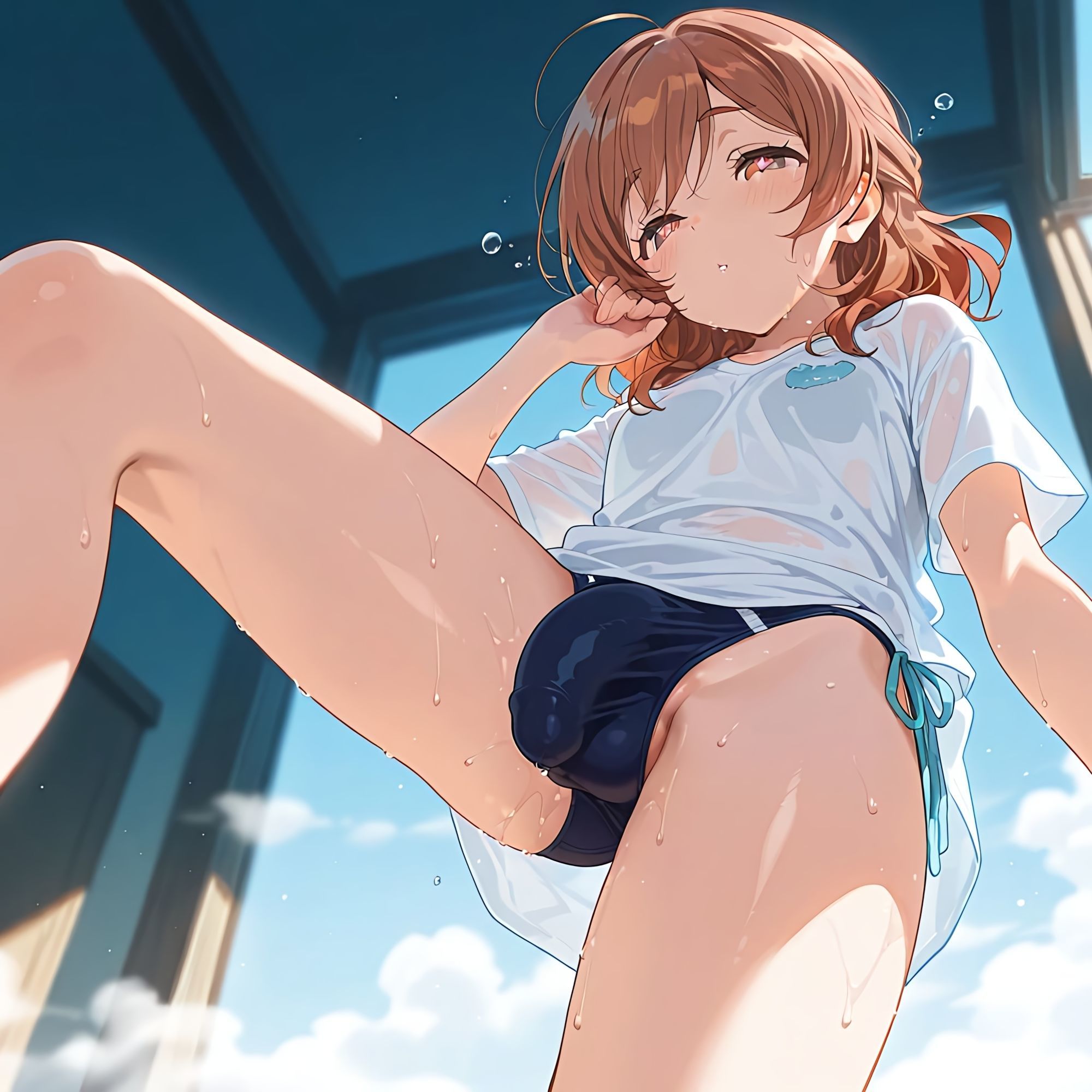 サンプル画像4:【全員ちんちん！！！】★学園アイドルのおちんぽイラスト集★【学マス】(サークルビル) [d_648109]