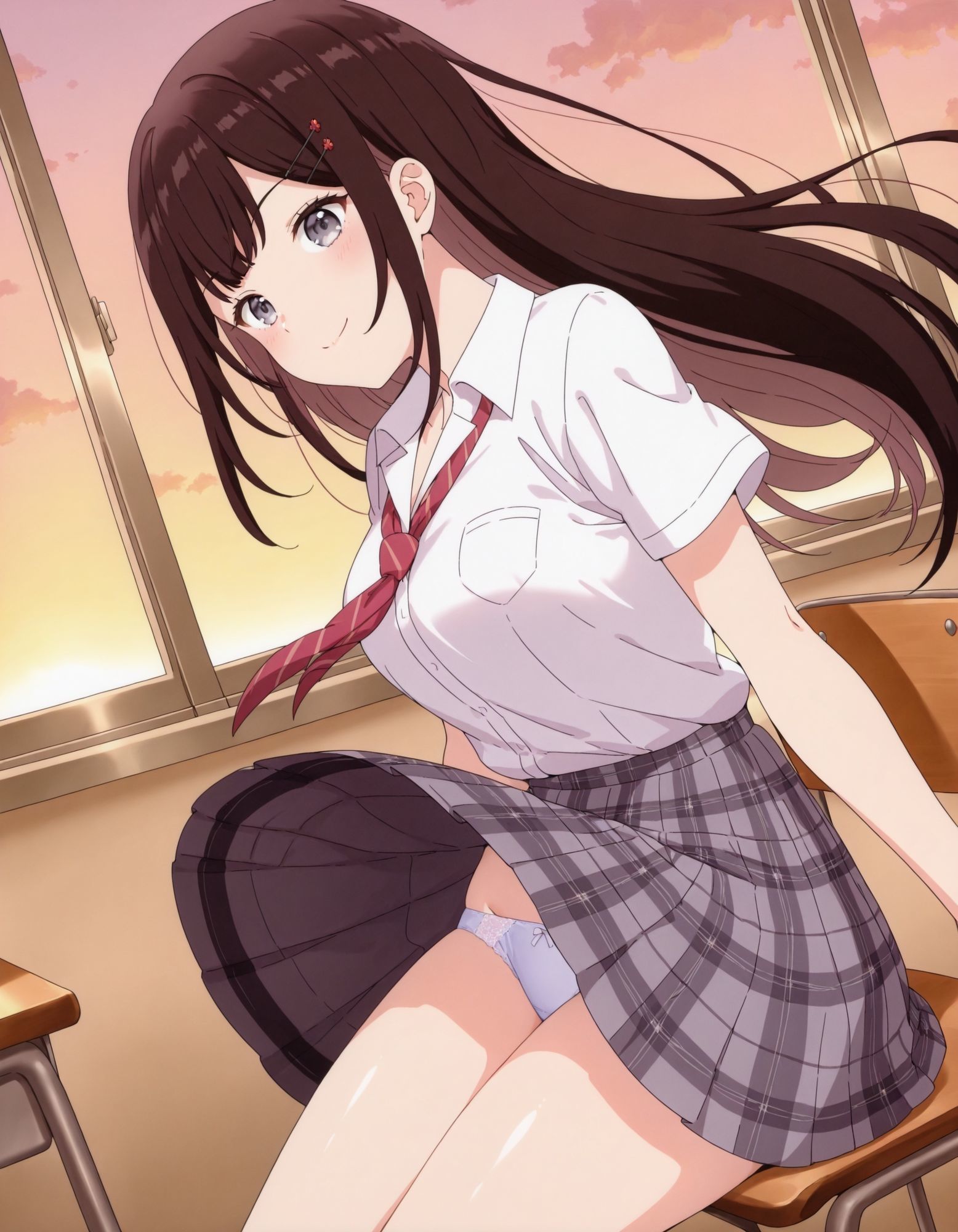 サンプル画像4:榎〇凛音のパンチラ〜制服編〜(D.P.H.) [d_648124]