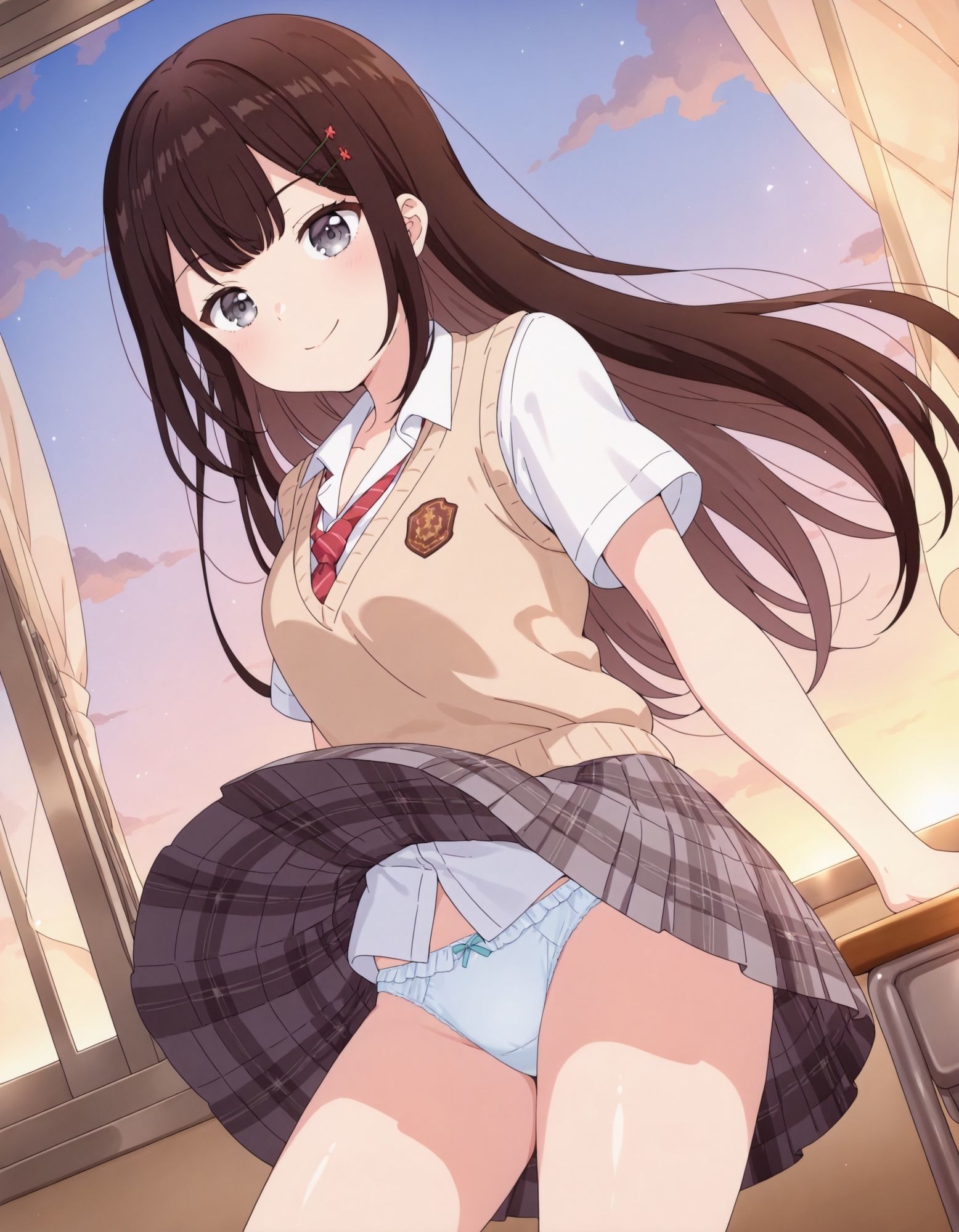 榎〇凛音のパンチラ〜制服編〜 画像5