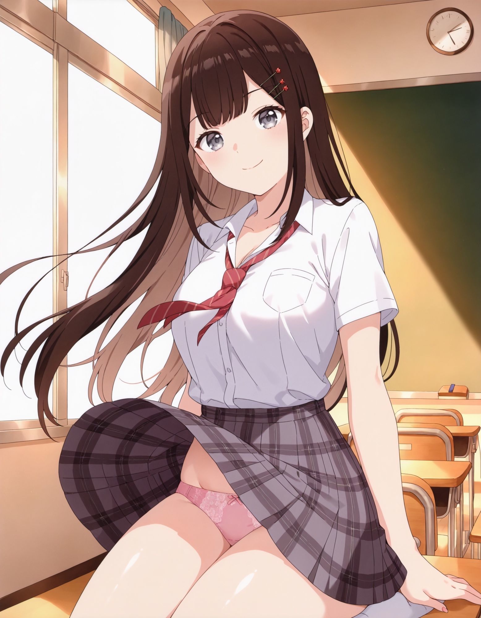 サンプル画像6:榎〇凛音のパンチラ〜制服編〜(D.P.H.) [d_648124]