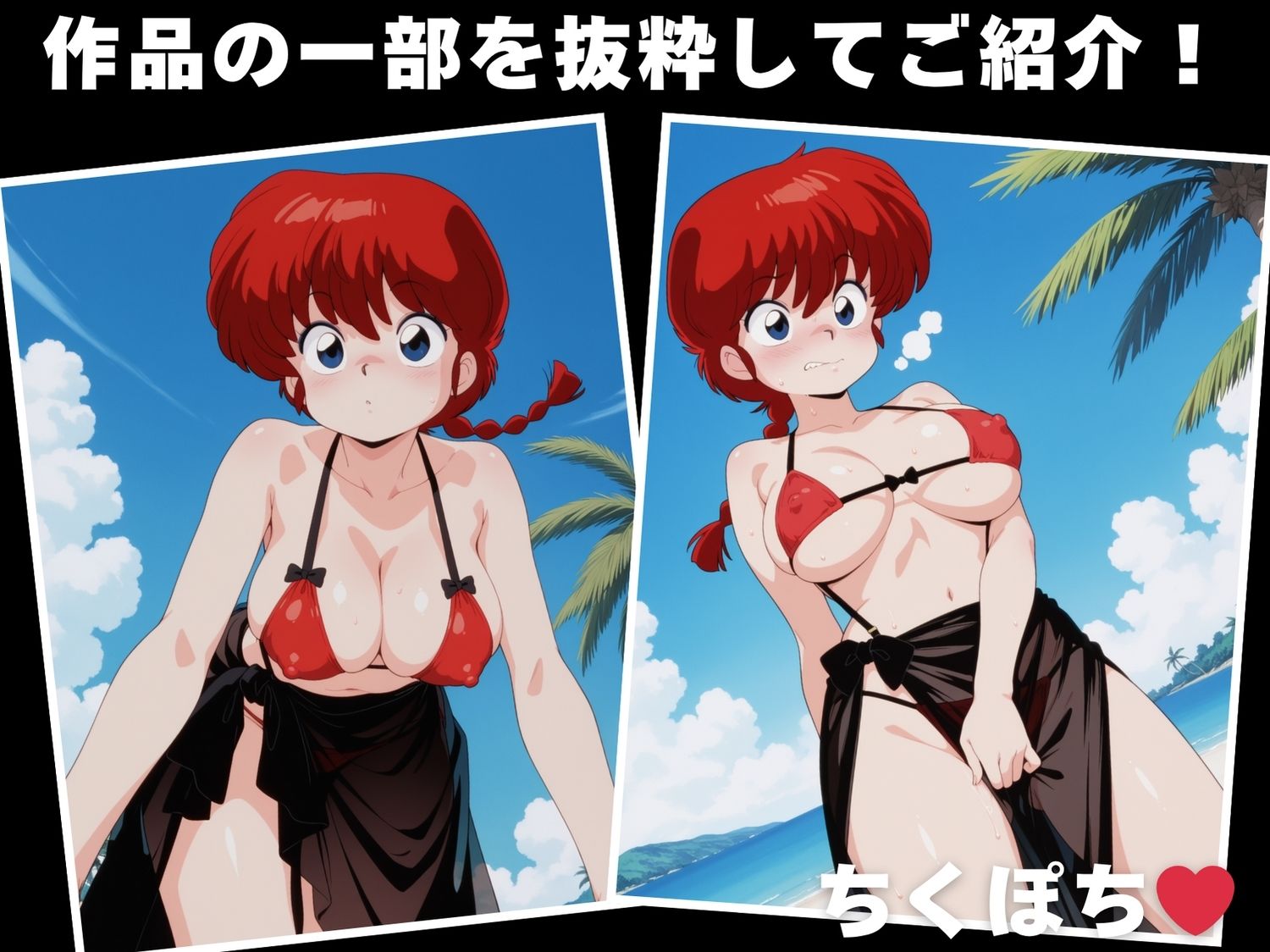 サンプル画像1:【催●・水着・妊娠】早●女 乱馬(あめ玉くらぶ) [d_648173]