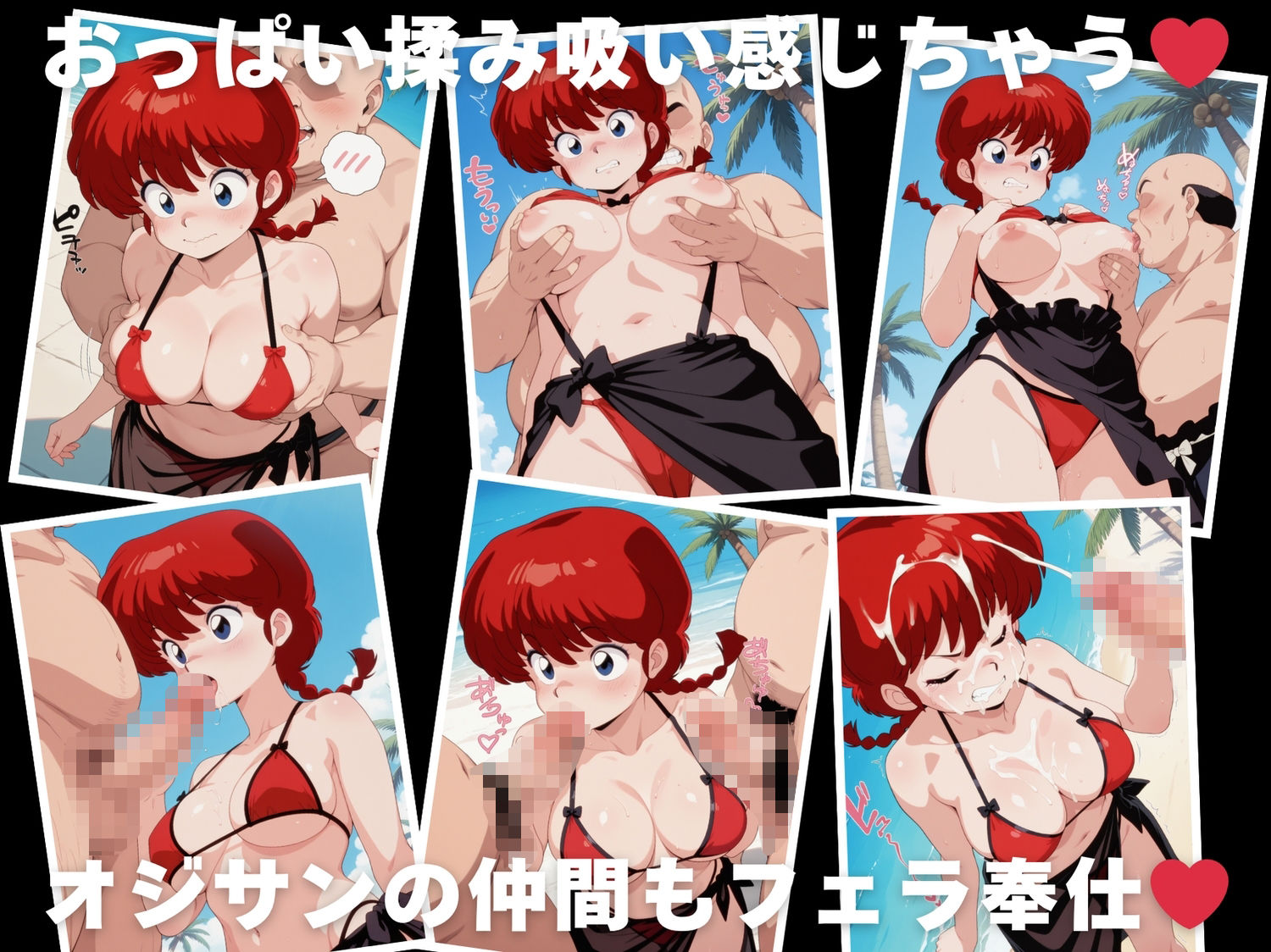 サンプル画像4:【催●・水着・妊娠】早●女 乱馬(あめ玉くらぶ) [d_648173]