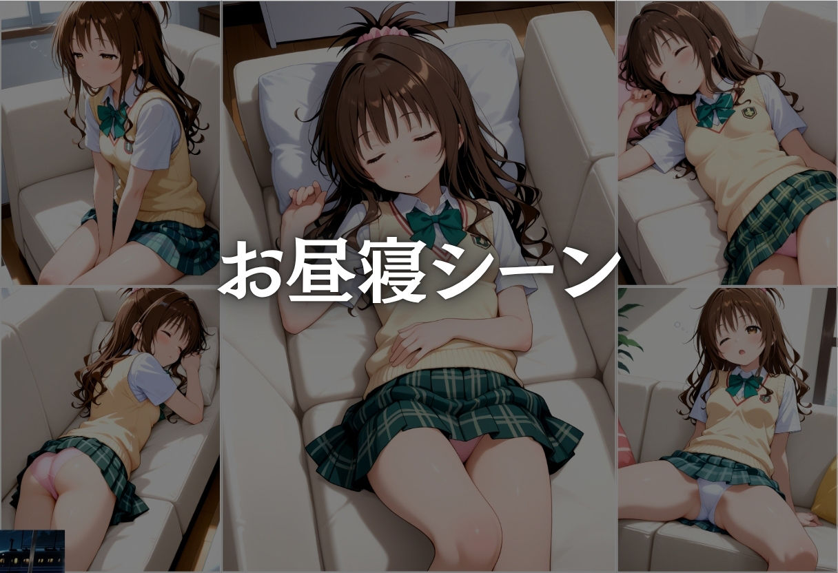 サンプル画像3:昼寝中の結城美柑、睡眠姦されイキまくる。目を覚ました頃には手遅れだった、、(NEXTAI) [d_648210]